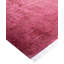 Overdyed Hand-Knotted Wool Modern-Contemporary Pink Area Rug 3' 1" x 5' 1"