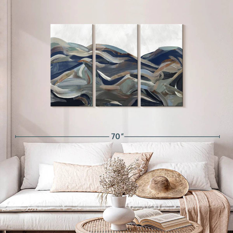 Avery Gesture Land I, 28" H x 45" W