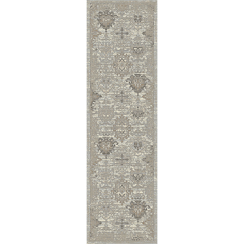 Damask Indoor Rug, Runner 2'2" x 7'7"