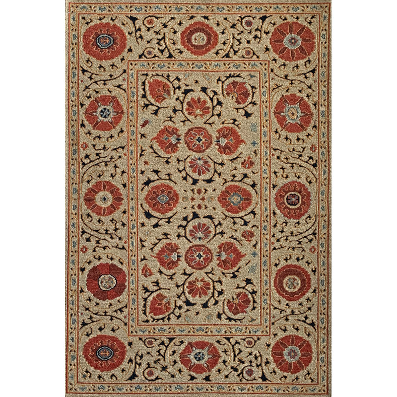 SUZANI 11 MOCHA, Rectangle 4' x 6'