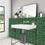 12'' W x 12'' L Peel and Stick Backsplash Mosaic Tile