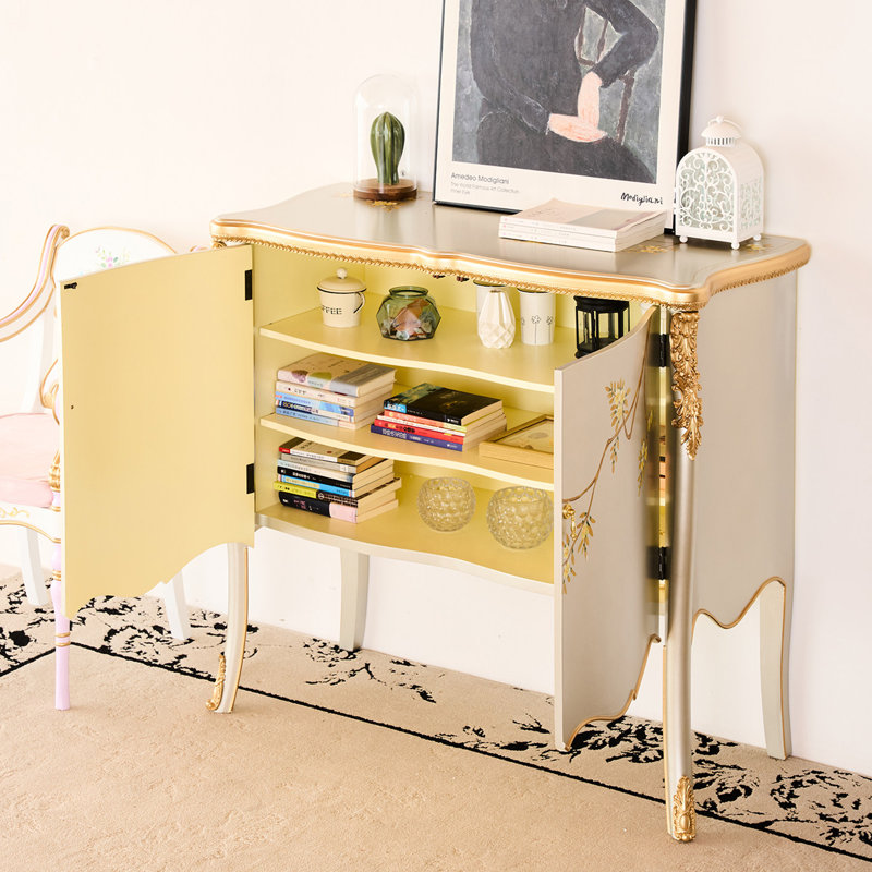 Luxury Solid Wood Entryway Cabinet