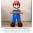 Life-Size Mario Statue with Storage Tray, Fun Entryway Decor