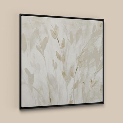 Feuilles taupe brumeuses II par Sundance Graphics - Graphisme sur toile