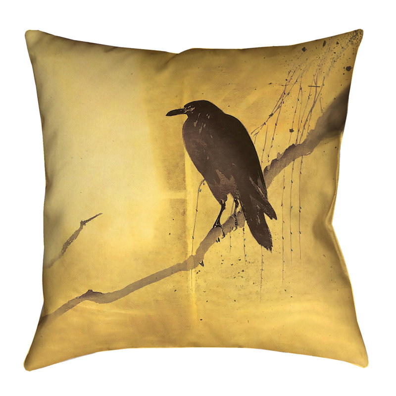 Katelyn Smith Reversible Pillow Cover, 18" x 18", Yellow