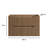 Mid-Century 30" Walnut Floating Bathroom Vanity Modern Wall-Mounted Floating Bathroom Cabinet (Cabinet Only)