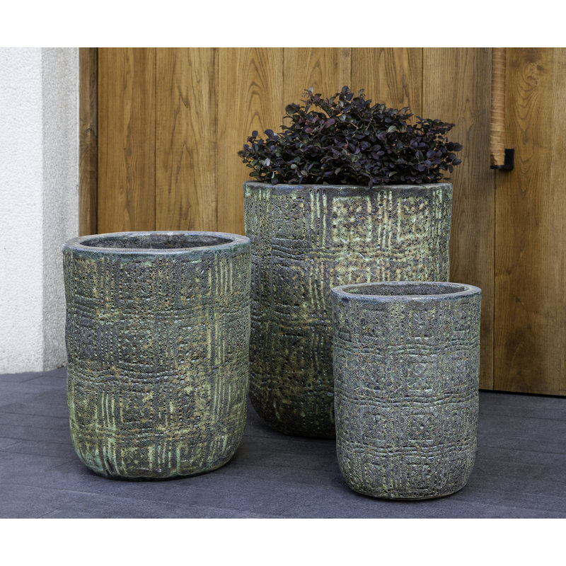 Eero Handmade Pot Planter, Green Mist