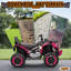 UTV électrique 24V 4WD pour enfants avec télécommande, grand siège et 3 vitesses-115626954
