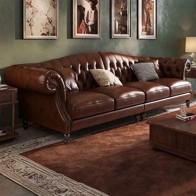 Retro American straight - row sofa