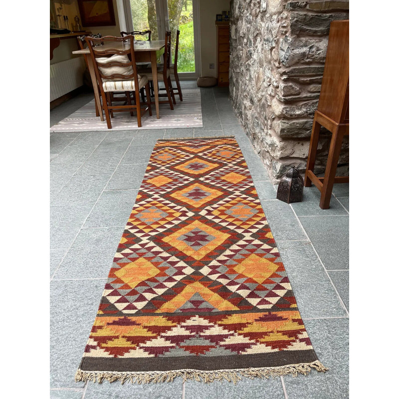 Keynot Moroccan Hand Woven 75cm X 240cm Area Rug