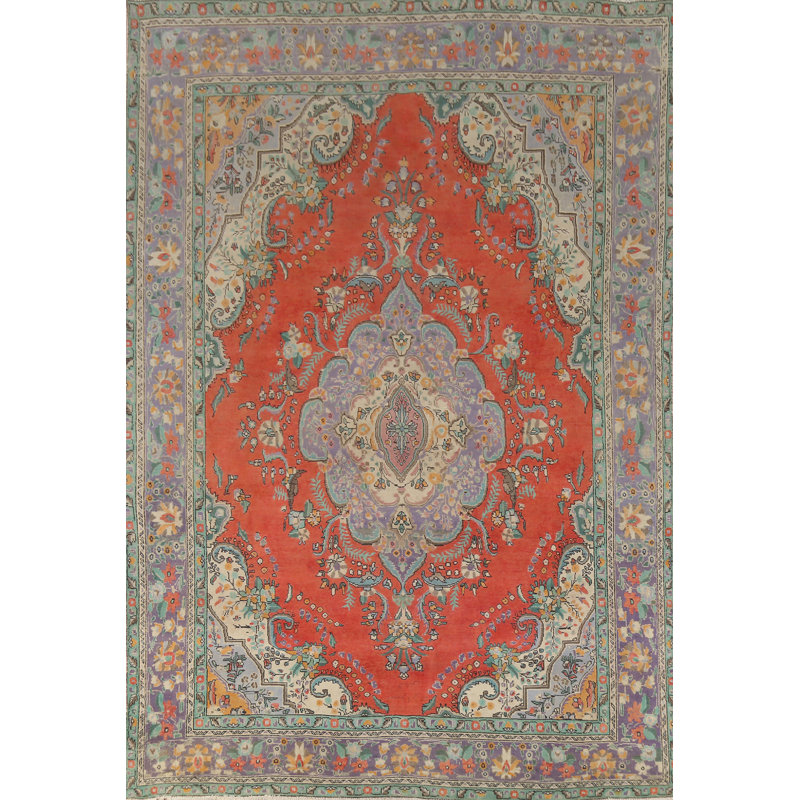 Tapis traditionnel en laine 9 x 13