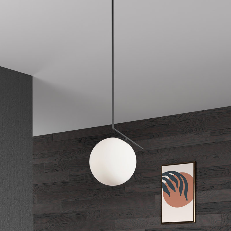 Luminaire suspendu sphère 1 lumière Orion
