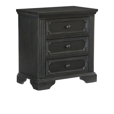 Table de chevet 3 tiroirs Traditional Design