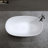 47'' Independent Solid Surface Resin Stone Bathtub