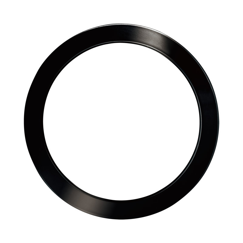 Chelmsford Trim 5 Lense, Black Chrome, 8.87" H x 8.87" W x 0.52" D