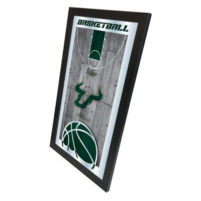 « basket mirror », impression encadrée NCAA
