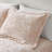 King/ King Comforter - Warm And Backing Pink Crushed Velvet