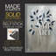 Indigo Foliage I-Premium, reproduction encadrée - prête à être accrochée - aucun clou requis - aucun clou requis-108037336-108037342