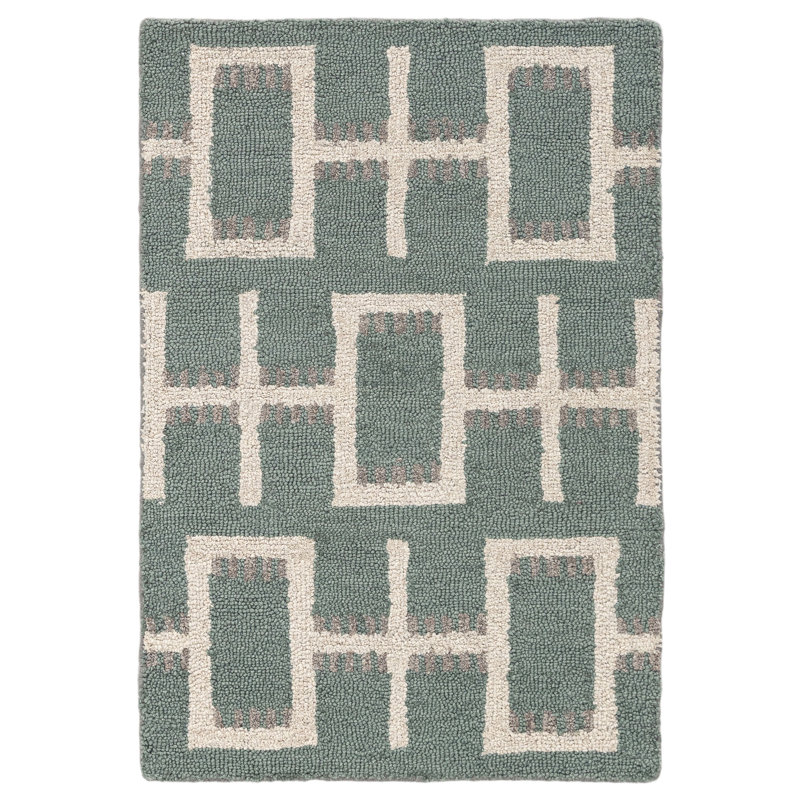 Tapis rectangulaire en laine Elsey, Rectangle 2 pi x 3 pi