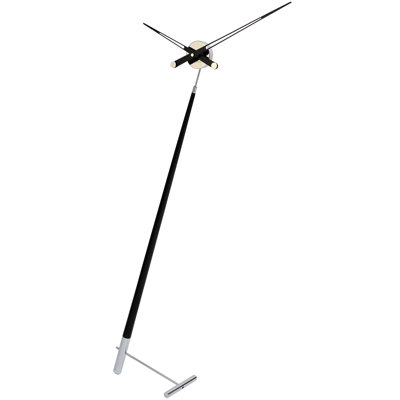 Pisa 59" Walnut Wood Floor Clock