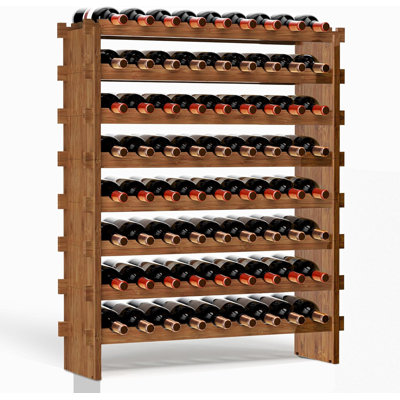 8-Tier Display Wine Storage Shelf