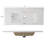 Versatile Wall-Mounted Bathroom Vanity With Multiple Functional Features