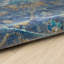 Tapis performance d'intérieur bleu / gris / doré Madrid-109706411