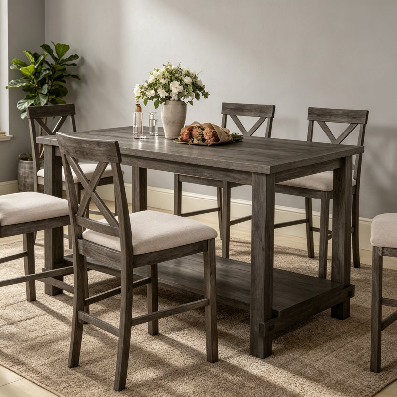 Chandon Rectangular Dining Table Kitchen Table Dining Room Table Wood Dining Table