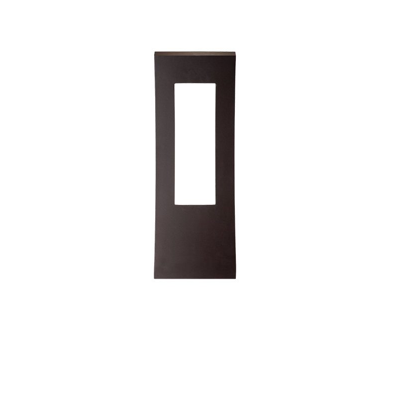 Dawn LED Wall Light, Bronze, 16" H x 13" W x 5.5" D