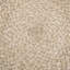 Edgeley 18"W Handwoven Jute and Cotton Boho Round Pouf in Grey and Natural-363141857