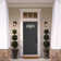Niyae 11" Classic Outdoor Wall Sconce with Built-in GFCI Outlet 1 Light in Matte Black