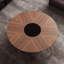 Table basse de luxe moderne en noyer