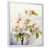 Cadre flottant blanc