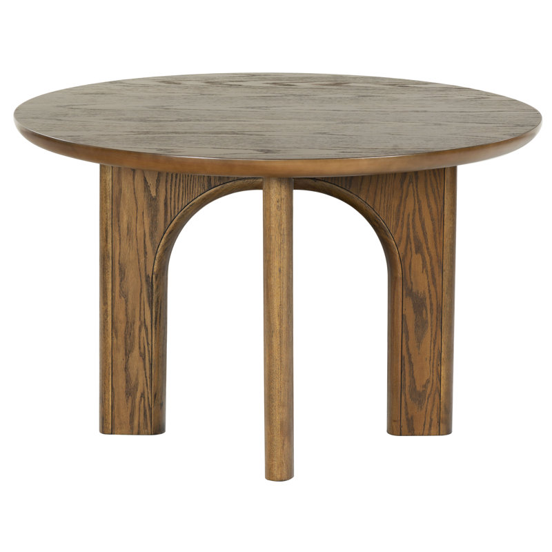 Olivetta Round Dining Table, Medium Oak