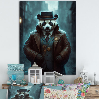 Mafia Panda - Impression sur toile