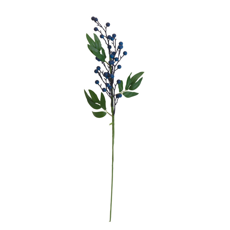 Branche de bleuet artificielle Elements, 25 po
