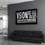 Art mural sur toile Vision & Values