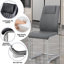 Chaise de salle à manger rembourrée Harin-963698114