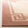 Tapis beige / terre cuite Deco