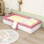 Upholstered Daybed Frame With Fence-971552513