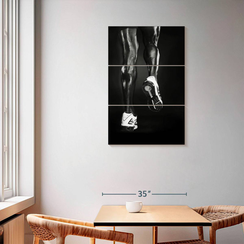 Sireci Monochrome Legs, 57'' H x 36'' W