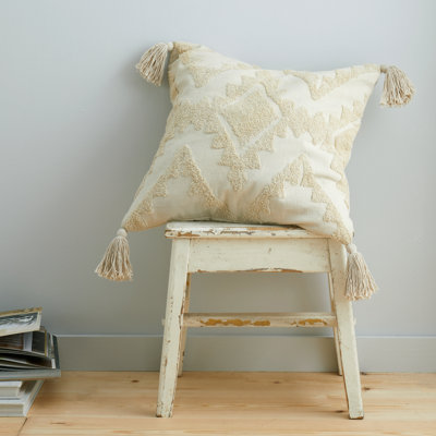 Imani Tassel Cotton Cushion