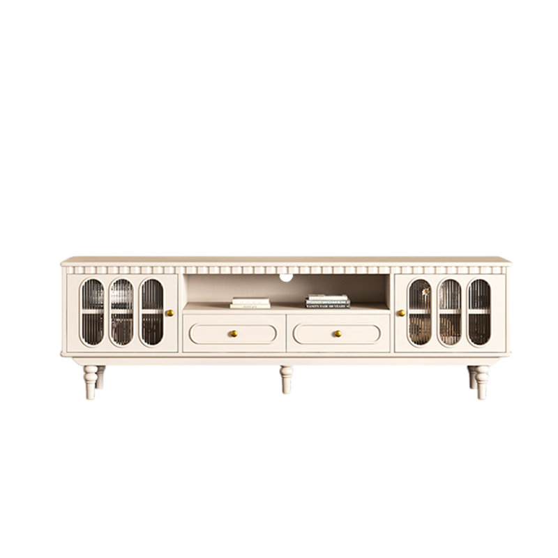 Solid wood TV stand TV Stand for TVs up to 88"