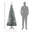 Arbre de Noël artificiel avec branches réalistes et 492 pointes