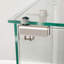 Tempered Glass Display Cabinet with Bluetooth LED Light and Safety Features for Versatile Use-262349121