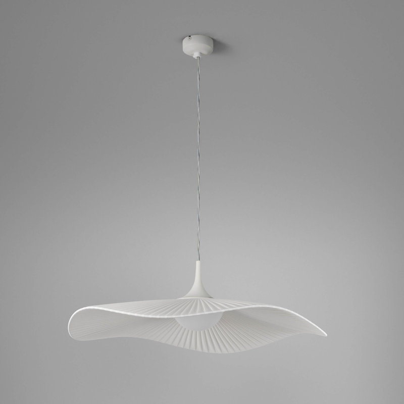 Mediterrànie - Luminaire suspendu S / 52 DEL à intensité variable, Ruban blanc translucide