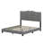 Nikula Upholstered Velvet Panel Headboard Design Bed-1326495186-1326495184