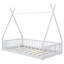 Lit simple en bois Wood House Fence-588934695