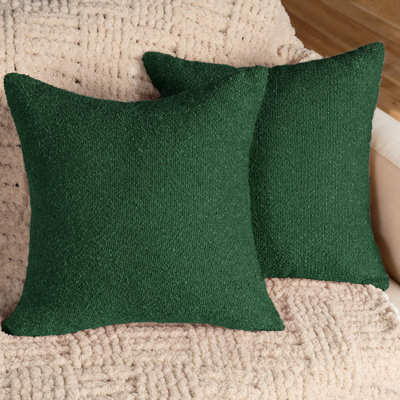 Soft Textured Bouclé Decorative Throw Pillow Covers