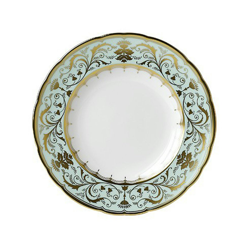 Darley Handmade Bone China Salad/Dessert Plate, Blue